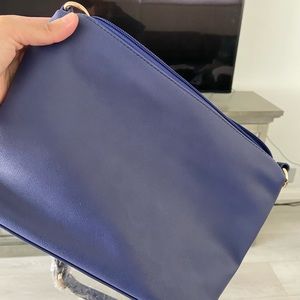 Justfab blue shoulder bag/purse